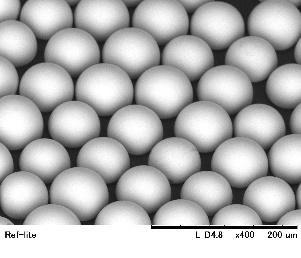 ビーズの密度（顕微鏡撮影）