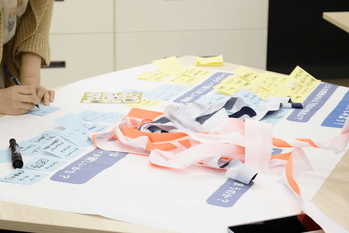 アイデア出しの様子