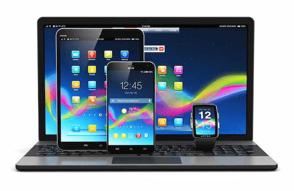 ノートブック・タブレッド・スマートフォン・スマートウォッチ