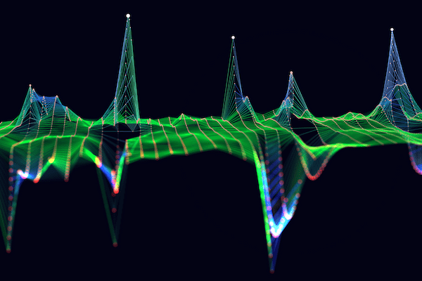 表面粗さを表す画像