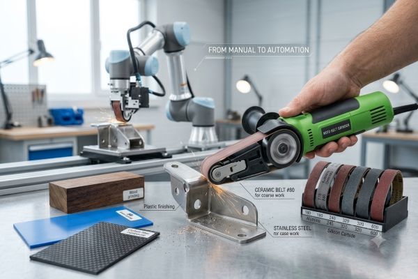 研磨ベルト使用イメージ