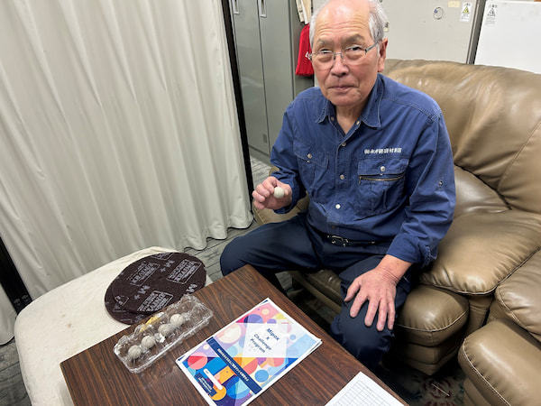 永井研磨材料店 永井社長
