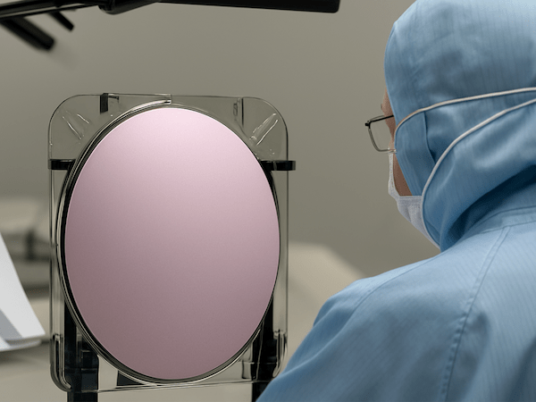 ウェーハとクリーニングシート貼り合わせ済み製品