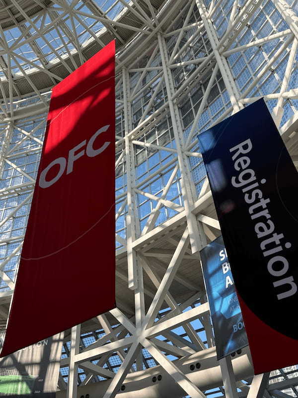 OFC会場内