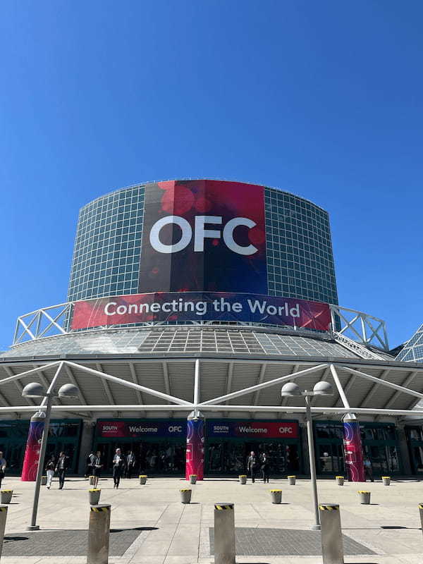 今回のOFC会場の入り口