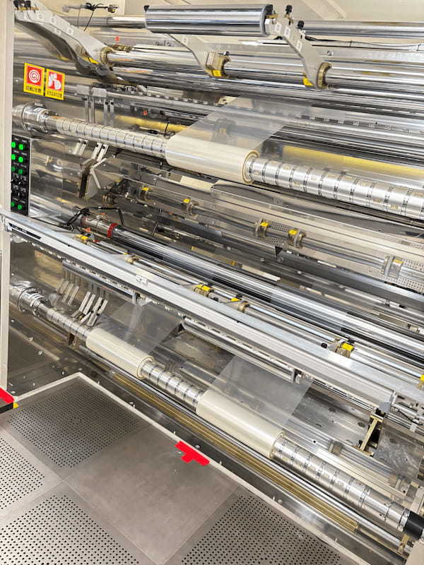 スリット機・巻き取り側