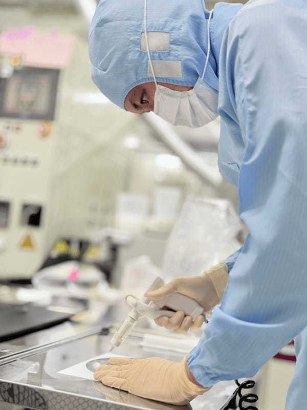 CMP研磨後の表面状態確認