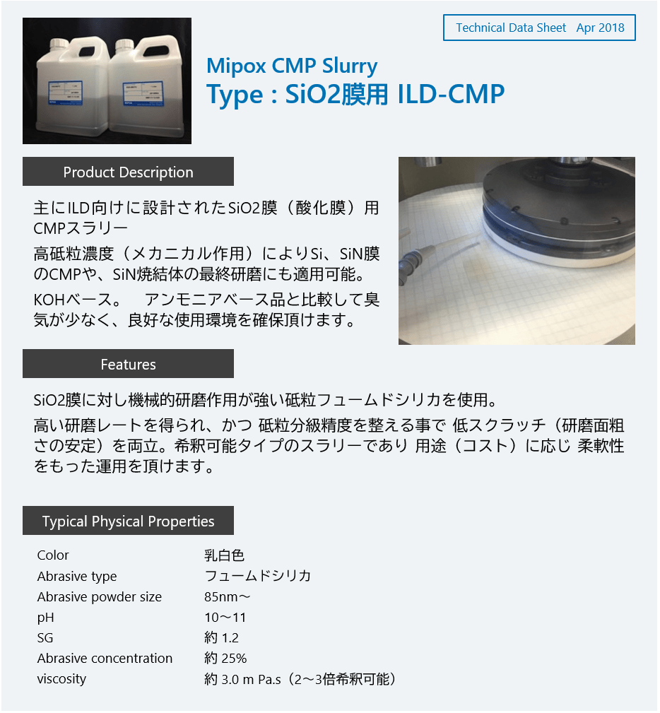 マイポックス CMP スラリー